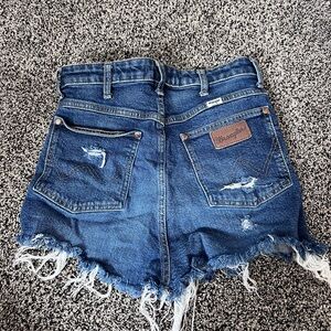 Wrangler Women's Blue Denim Shorts